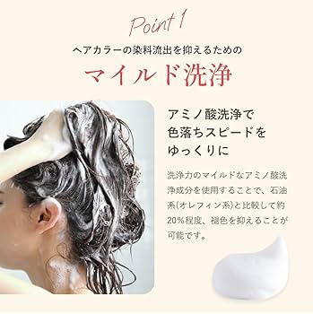 Amazon | COLORIS カラーシャンプー ピンク アミノ酸シャンプー